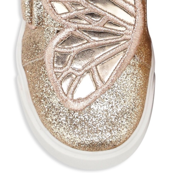 NIB! ⭐️Host Pick⭐️ SOPHIA WEBSTER MINI Bibi Gold Glitter 5 6 - Picture 3 of 11